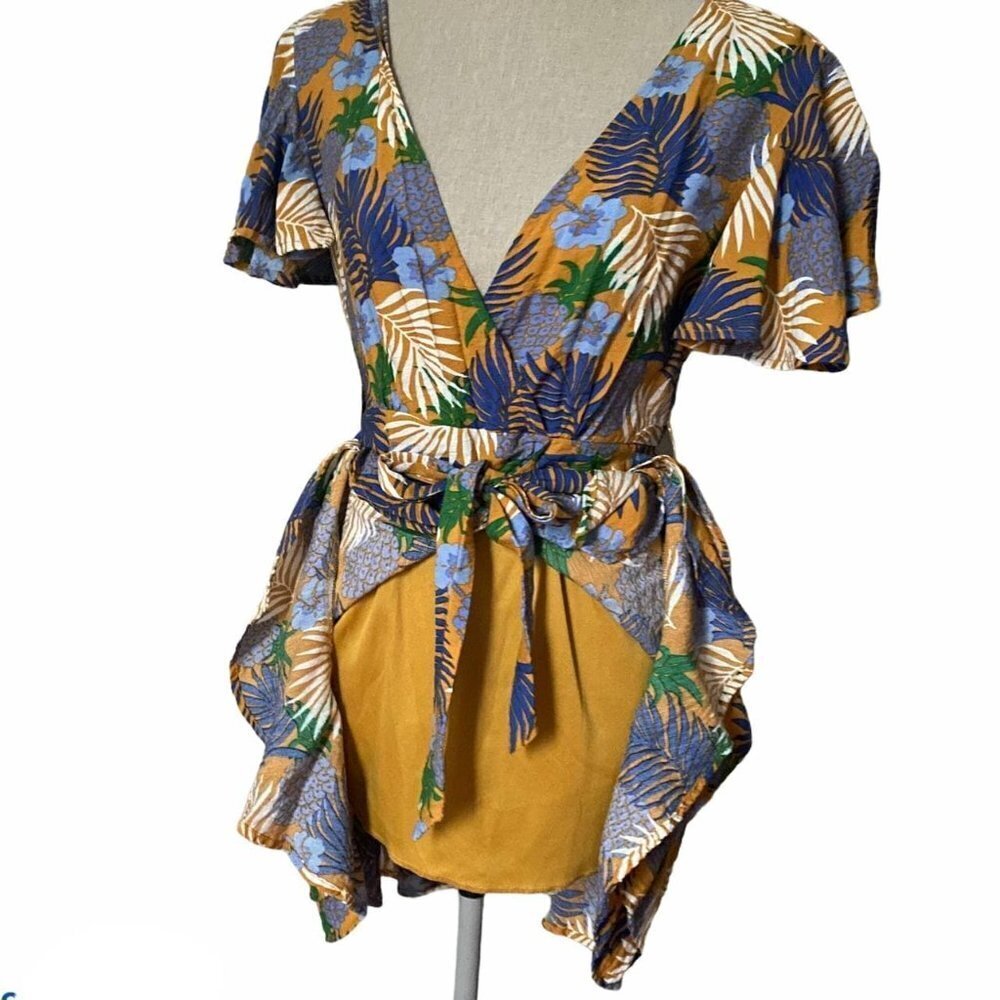 Love + Harmony Boho Tropical Dress - Picture 2 of 4